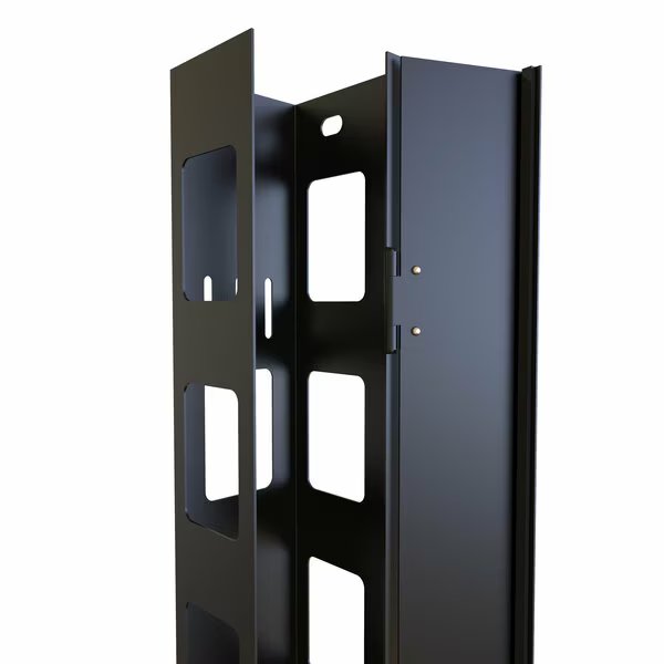 24U Vertical Manager for 30W C4 Series, Hammond, Mfr#: C4VCM42BK1